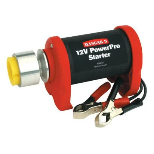 Hangar 9 Powerpro 12volt Starter -DHK And Hangar 9 Sales Shop HAN161 3bca