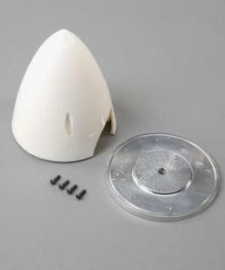 Hangar 9 Spinner W/ Alum Backplate; 4-inch: Van S RV-4 30cc