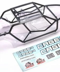 DHK Cage-R - Clear Body With Cage & Decals